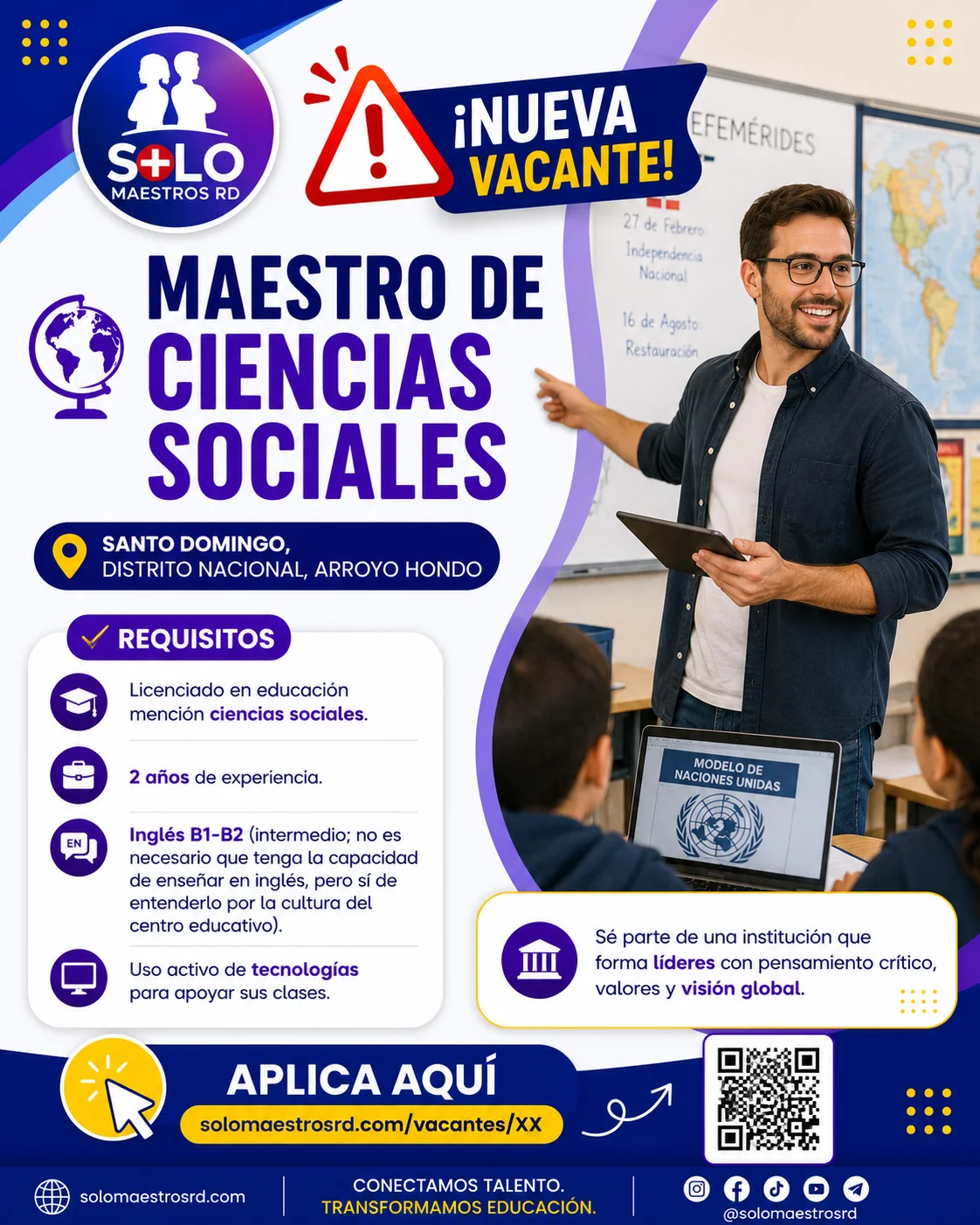 Maestro de ciencias sociales