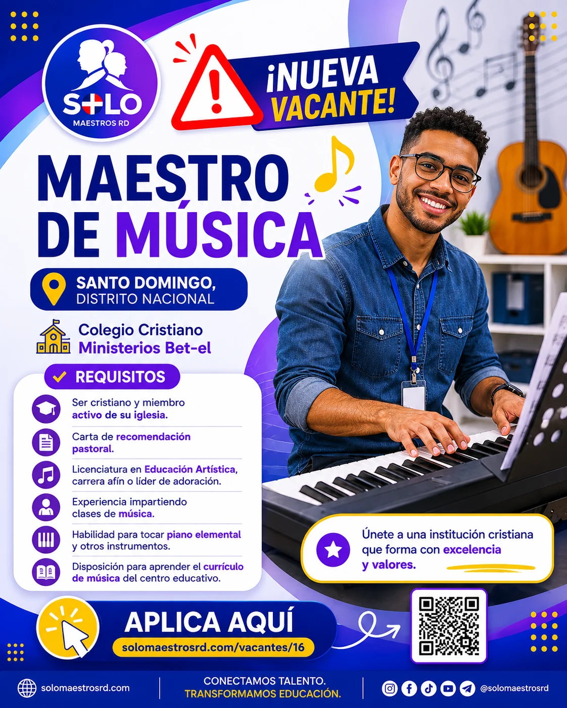 Maestro cristiano de música